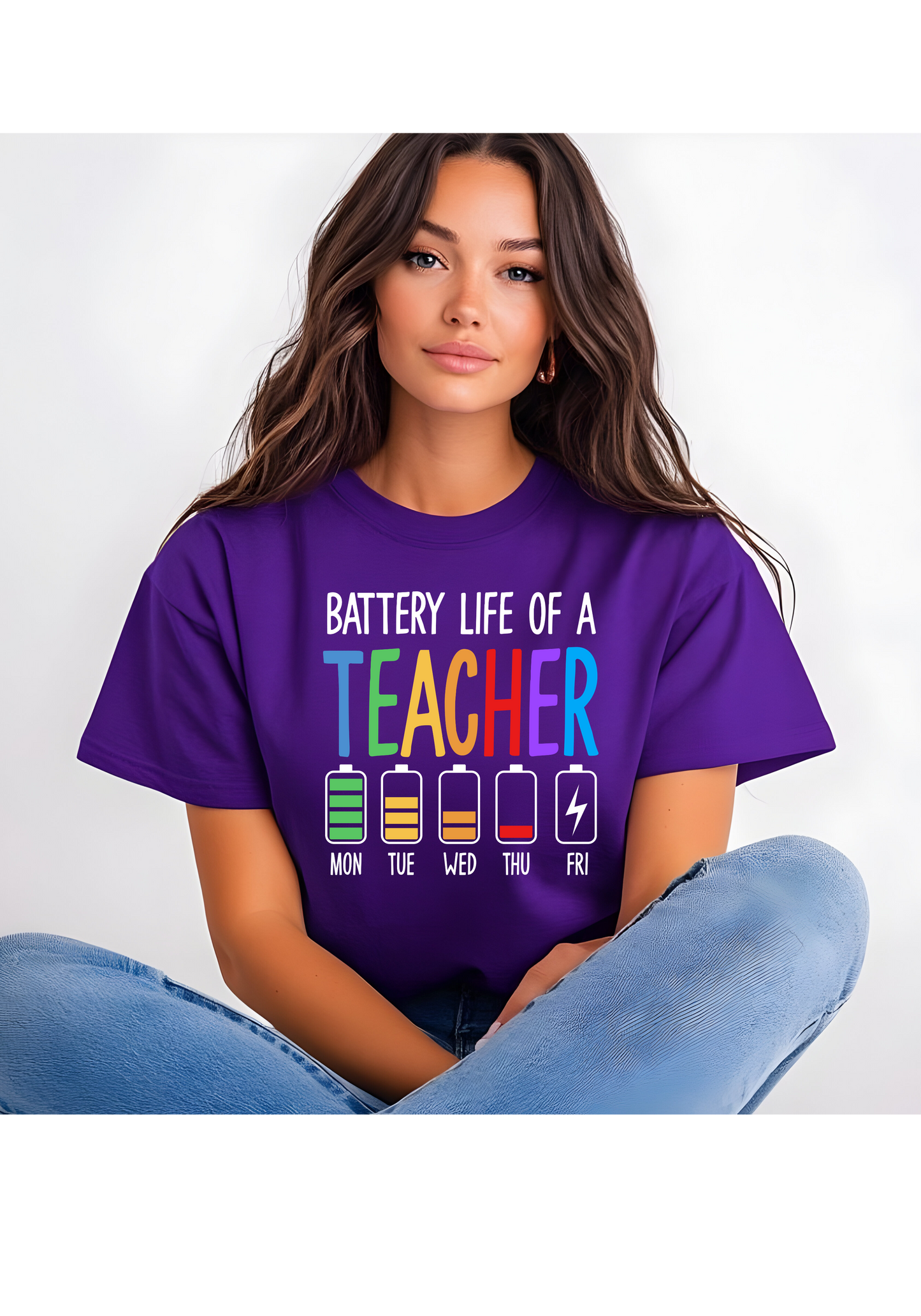 Battery life of a teacher tshirt